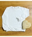 Camiseta Mujer C04B Manga Abullonada y Goma cintura (estrecha)